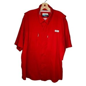 Magellan Fish Gear Loose Fit Red Shirt